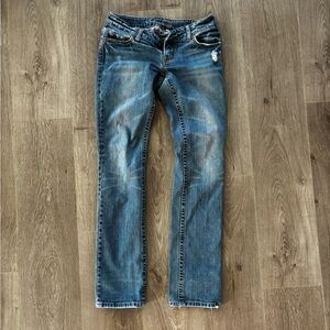 American Eagle Straight 77 Blue Jeans